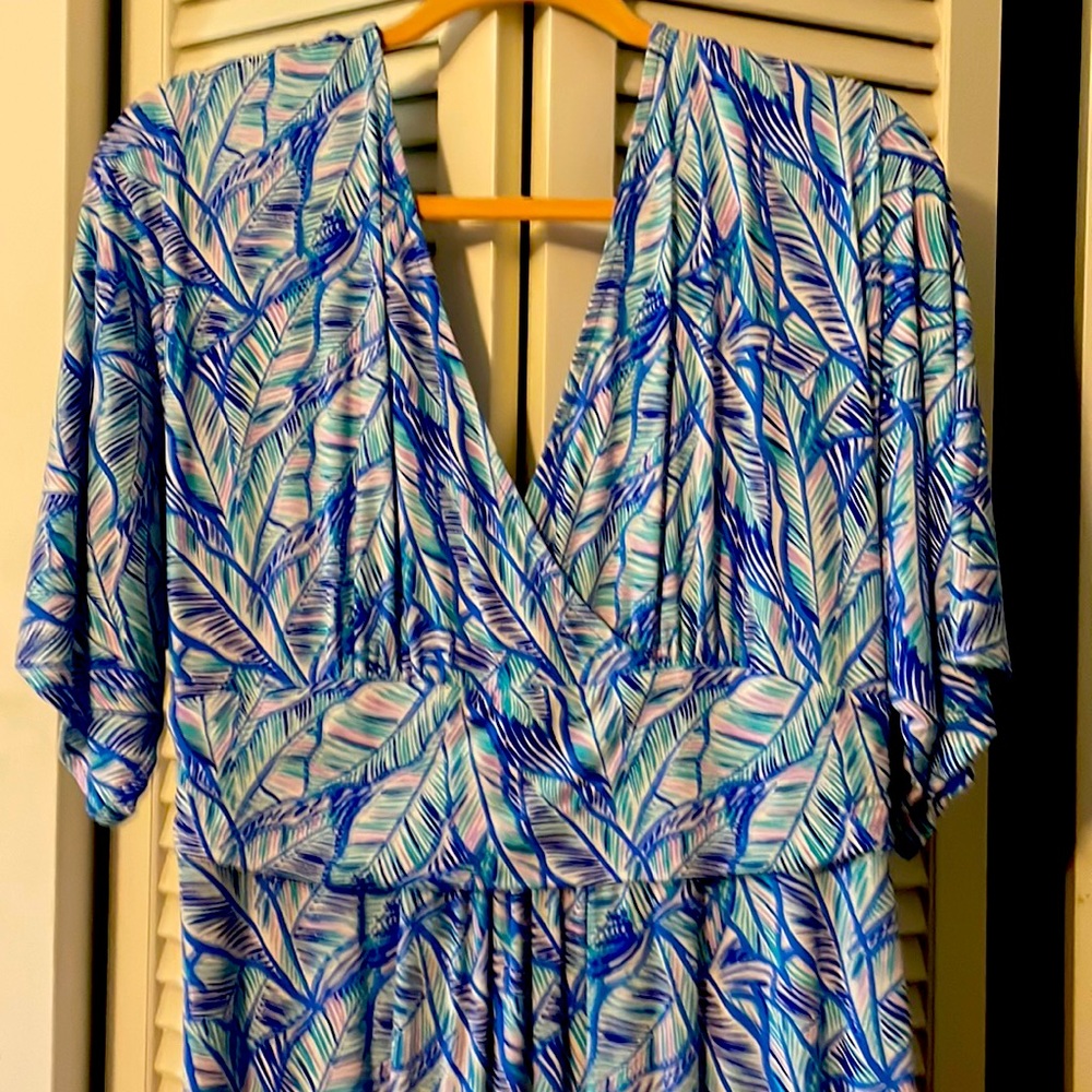 Lilly Pulitzer Parigi Dress Bennet Blue Lets Mango
